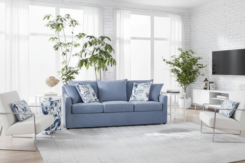 New Classic Furniture Anatasia Pillow Back Sofa, Made in USA