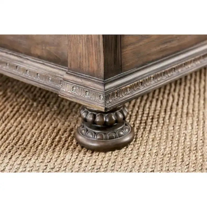 Cadre de lit traîneau rustique beige rembourré en tissu capitonné